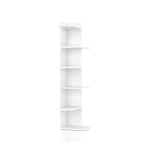 Ebern Designs Corner Bookcase & Reviews Wayfair